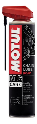 Lubricante Cadena Moto Motul C2 Chain Lube Road 400ml