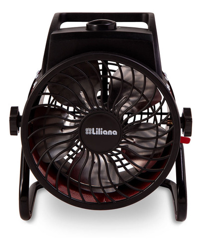 Turbo Ventilador De Pie Liliana 10 Pul 5 Aspas Aluminio