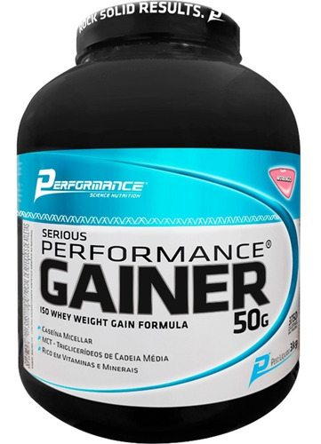 Hipercalórico Serious Performance Gainer 3kg