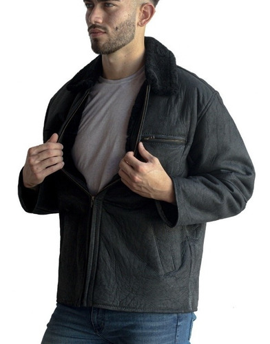 Campera De Cuero De Oveja 100% Legitimo De Hombre - Art: K50