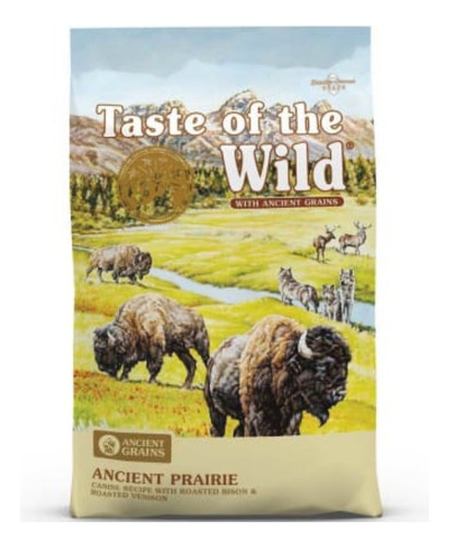 Taste Of The Wild Ancient Grains Prairie Bisonte 12.7kg. Np
