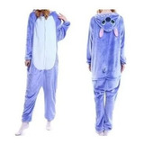 Pijama Mameluco Disfraz Cosplay Stitch Adulto