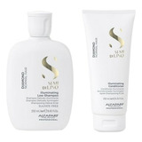 Set Shampoo Y Acondicionador Alfaparf Milano Semi Di Lino - 