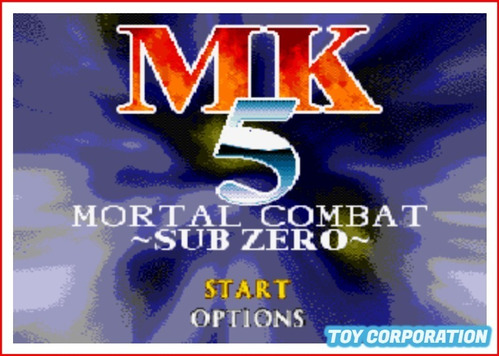Cartucho Mk5 Mortal Combat ~sub Zero~ Sega Genesis Megadrive