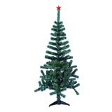 Árvore Natal Verde Pinheiro 1,50cm 220 Galhos Com Ponteira