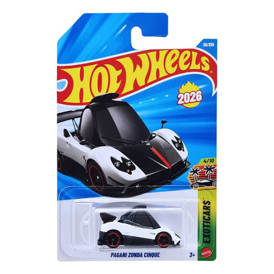 Hot Wheels Pagani Zonda Cinque 2026 Exoticars 4\u002F10 | MercadoLibre