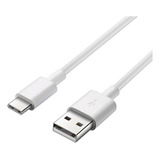 Cable Usb C 2 Metros Carga Rapida Blanco Original Soul  