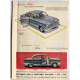 Autos Ford Y Cerveza Costeña Avisos Publicitarios De 1954