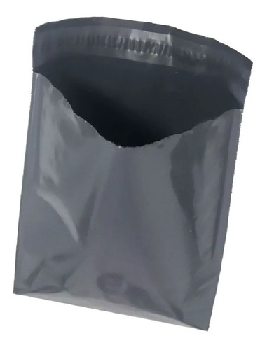 Envelope Plástico Cinza Correio Segurança Lacre 32x40- 250un