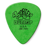 Púas Para Guitarra Dunlop Tortex Standard, 88 Mm, Color Verd