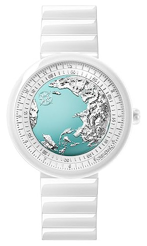 Reloj Automático Para Mujer - Serie U Blue Planet Ice Age Cr