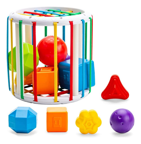 Juego Didáctico Cubo Sensorial Bebé Estimulación Temprana