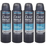 Dove Men + Care Dry Spray Antitranspirante, (paquete De 4)