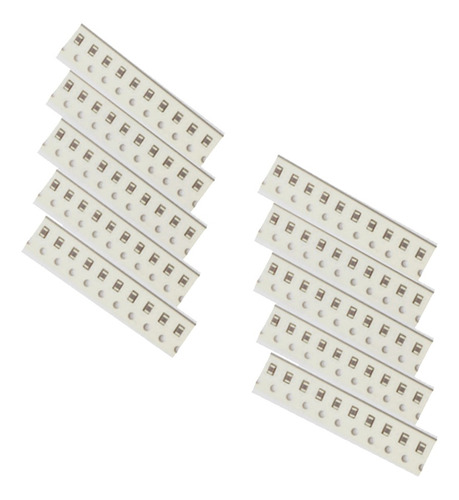 100 Piezas 0805 De Condensador Smd 22nf 1uf 25v 10%