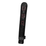 Pu Golf Alignment Stick Cover Funda Bordada Impermeable