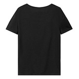 Camiseta Para Mujer Tops De Verano Ropa Camiseta De Cuello