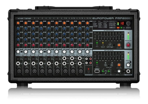 Consola Mezclador Behringer Pmp 2000d Powered Mixer