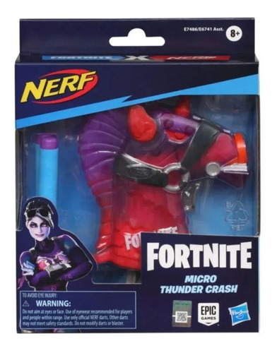 Pistola Nerf Fortnite Hasbro E6741 Microshots Srj