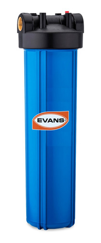 Portafiltro Big Blue Evans Para Cartuchos 4.5x20 Rosca Laton