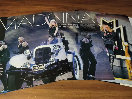 (q191) Madonna * Clippings Revista 4 Pgs * 2008