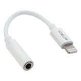 Adaptador Lightning A Jack 3.5mm Shift Plus Al405 Color Blanco