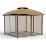 Gazebo Mosquitera De 4 Paneles De Repuesto Universal Para Pa