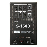 Amplificador Para Sub Ativador 1600w Classe D Asx Pro Audio