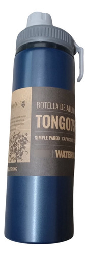 Botella Waterdog Tongo Aluminio 750cc Indigo