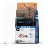 Bravery Senior Cat Herring (arenque), Bolsa De 2 Kg