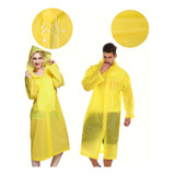 Capa Impermeable Portátil Para Lluvia Tipo Gabardina, 2pcs