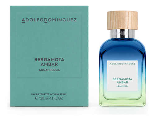 Perfume Hombre Adolfo Dominguez Bergamota Ambar Edt 120 Ml