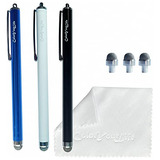 Stylus Pens Para Universal Touch Screens Negro Azul Blanco