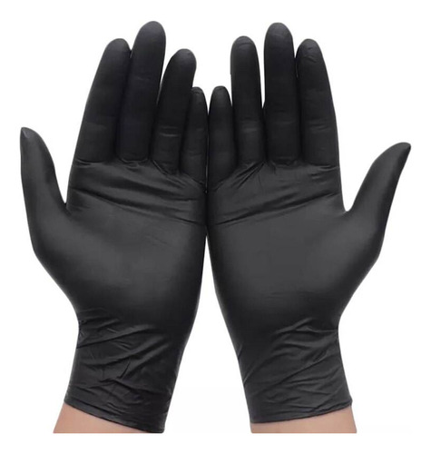 Guantes Desechables 100 Clean Grooming Goma De Nitrilo