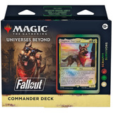 Deck Commander Fallout Scrappy Survivors Magic (wrg) Inglês