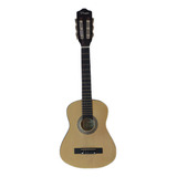 Guitarra Criolla Niño Parquer Natural Principiante Con Funda Color Marrón Claro Orientación De La Mano Derecha