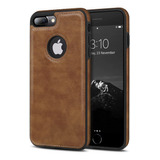 Funda Para iPhone SE 2020 / 7 / 8 4.7 Cuero Marron