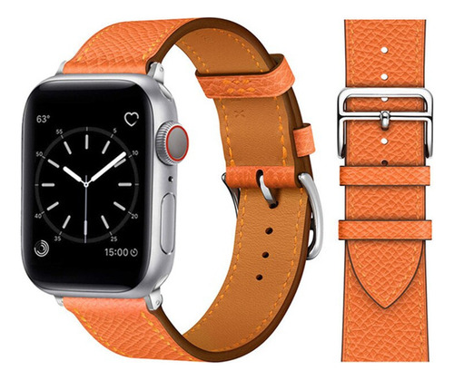 Correa De Piel Para Apple Watch, 49 Mm, 44 Mm, 45 Mm, 42 Mm