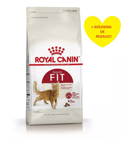 Alimento Royal Canin Fit Gato Adulto  7.5kg + Regalo!!