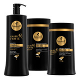 Kit Haskell Cavalo Forte Shampoo 1l + 02 Máscara 900g