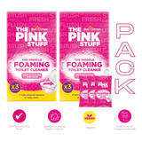The Pink Stuff  Espuma Activa Limpia Inodoro - Pack X2