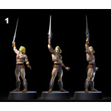 Pack Stl He-man - Solo Archivo Stl Para Imprimir