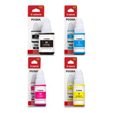 Tinta Canon Gi- 190 Pack De Sus 4 Colores 