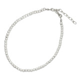 Pulsera Bolitas 3 Mm Plata 925 (arg60027)