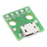 Placa Adaptador Micro Usb Hembra A Dip Pin Arduino