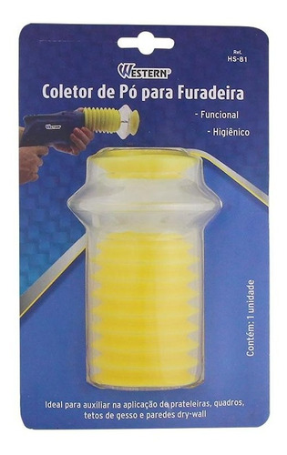 Coletor De Pó Poeira Para Furadeira Manual Western