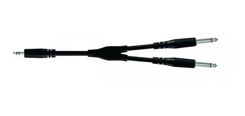 Cable Miniplug Estéreo A 2 Plug Proel Bulk505lu3 3 Metros