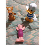 Disney Set De Muñecos Coleccionables Pieget Tiger Pato Donal