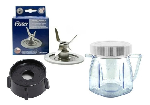 1 Kit Mini Vaso De Plastico Compatible Con Licuadoras Oster