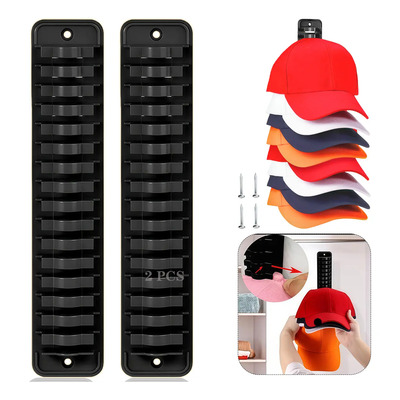 2pcs Gancho Organizador De Gorras Para Pared Percheros Porta