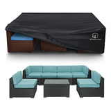 Cubre Muebles De Patio Startwo 2 Años, 98 X78 X28 , Negro